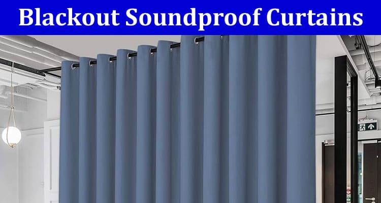 Blackout Soundproof Curtains 