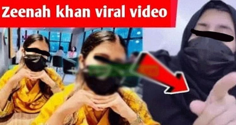 Latest News Zeenha Khan Viral Video on Social Media